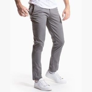 Birddog Stephen Jobs Stretch Khaki Pants Lined Gray Size 32x30